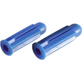 CHEVILLE PLASTIQUE BLEU. N°08