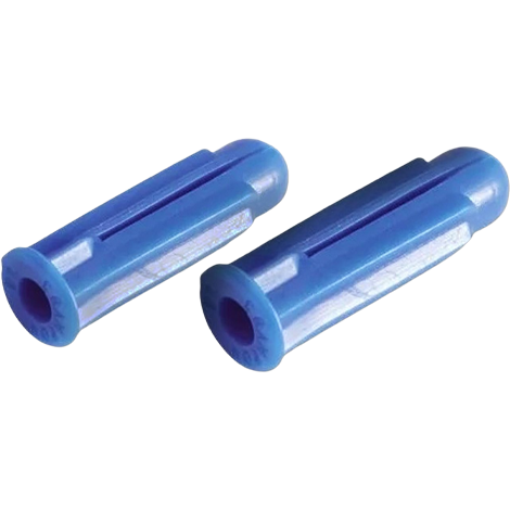 CHEVILLE PLASTIQUE BLEU. N°10